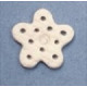 White Glitter Snowflake, Extra Small Пуговица Stoney Creek SB080XS