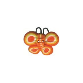 Orange Butterfly Пуговица Stoney Creek SB116M