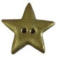 Metallic Gold Star, Small Medium Ґудзик Stoney Creek SB060MGSM