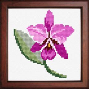 Орхидея Ткань для вышивания с нанесённым рисунком Orchidea O-1154