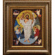 Воскресение Христово Канва с нанесенным рисунком для вышивания бисером Солес ВХ-СХ