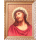 Ісус у терновому вінку Канва з нанесеним малюнком для вишивання бісером БС Солес ІТВ-СХ