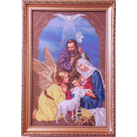 Різдво Христове Канва з нанесеним малюнком для вишивання бісером БС Солес РХ-2-СХ