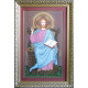 Ісус на Троні Канва з нанесеним малюнком для вишивання бісером БС Солес ІТ-СХ