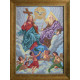 Святая Троица Канва с нанесенным рисунком для вышивания бисером БС Солес СТ-СХ