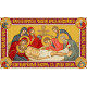 Свята Плащаниця Ісуса Христа (ст)  Канва з нанесеним малюнком для вишивання бісером Солес СПІХ-1с-СХ