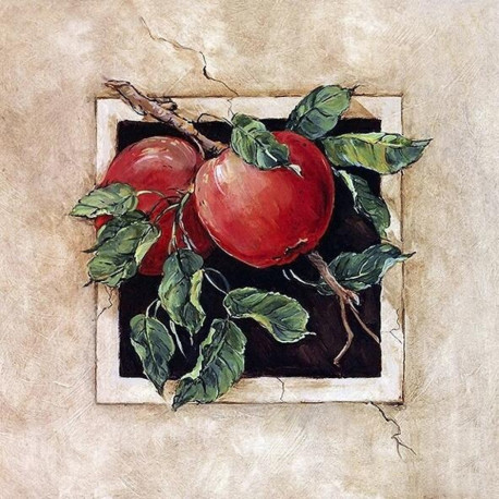 Картина из бумаги Папертоль РТ150032 Спелые яблоки