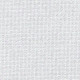 Fein-Aida 18 (ширина 110см) белый с радужным люрексом Ткань для вышивания Zweigart 3793/11