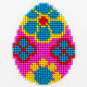 Пасхальное яйцо Набор для для вышивания бисером по ткани с рисунком Louise L-448