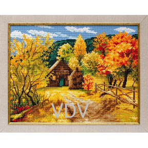 Осеннее золото гор Набор для вышивания крестом VDV М-0278