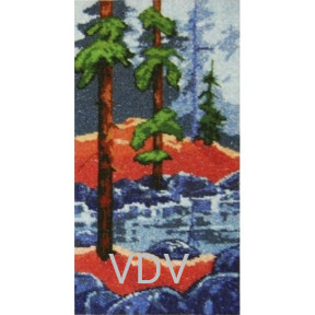 Сосны Набор для вышивания нитками VDV ВМ-0058
