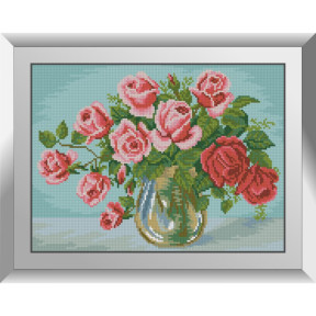 Садові троянди Набір алмазного живопису Dream Art 31833D