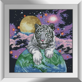 Космический тигр Набор алмазной живописи Dream Art 31867D