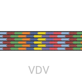 Браслет широкий Набір для вишивання бісером VDV БШ-006