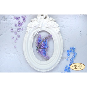 Волшебная бабочка Набор для вышивания бисером Tela Artis Б-039