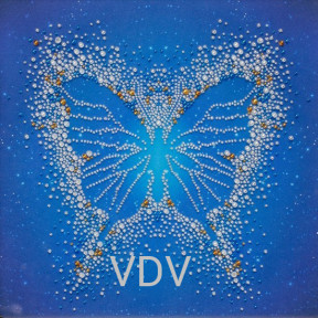 Бабочка Схема для вышивания бисером VDV Т-1246 фото