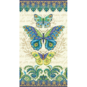 Набор для вышивания Dimensions 70-35323 Peacock butterflies фото