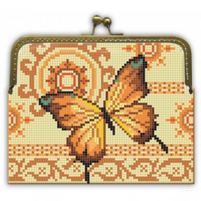 Золотая бабочка Сумочка для вышивки бисером Повитруля FB8-04