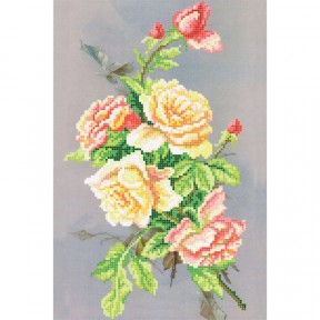 Ночные розы Набор для вышивки бисером Повитруля NB6-43 фото