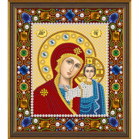 Набор для вышивания бисером Нова Слобода Д-6025 Богородица Казанская