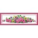 Квітка краси Набір для вишивання хрестиком з друкованою  схемою на тканині Joy Sunday  H115