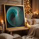 Набір String Art Colored spiral розмір 50х50 см EX-024 фото 1