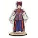 Игрушка Кукла Мотанка Набор для вышивания крестом на пластиковой канве Alisena 8138а 8138а фото 1