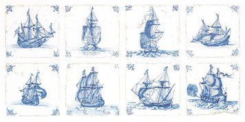 Набір для вишивання хрестиком Delphi Blue Linen Thea Gouverneur 482 gouverneur_482 фото