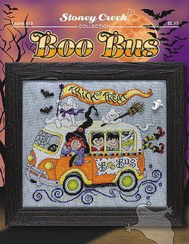 Boo Bus Схема для вишивання хрестиком Stoney Creek LFT419 LFT419 фото