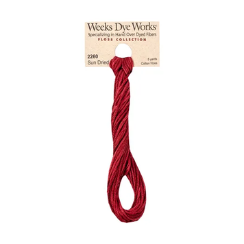 Муліне ручного фарбування Weeks Dye Works 2260 Sun Dried WDW2260 фото
