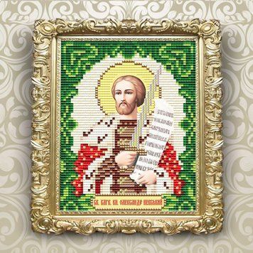 Святий Благовірний князь Олександр Невський Набір в алмазній техніці АртСоло АТ6112 АТ6112 фото