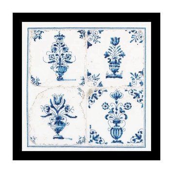 Antique Tiles. Flower Vases Aida Набір для вишивання хрестиком Thea Gouverneur gouverneur_483A gouverneur_483A фото