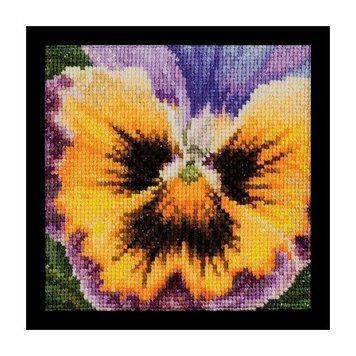 Pansy Aida Набір для вишивки хрестиком Thea Gouverneur gouverneur_453A gouverneur_453A фото