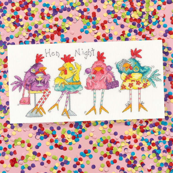 Набір для вишивання хрестиком Дівич-вечір Hen Night Bothy Threads XMS41 XMS41 фото