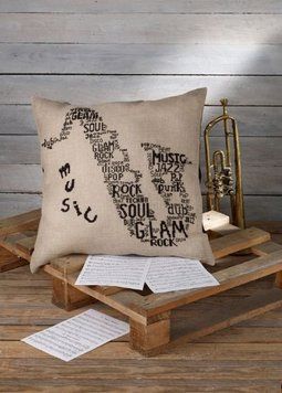 Набор для вышивания PERMIN 83-6402 Saxophone pillow 83-6402 фото