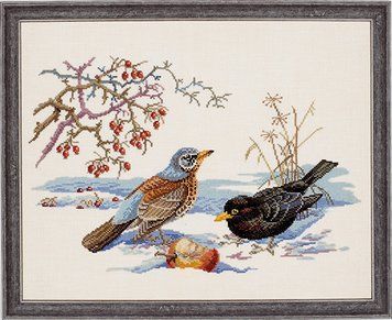 Набір для вишивання Eva Rosenstand Birds 12-543 12-543 фото