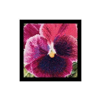 Pansy Aida Набір для вишивки хрестиком Thea Gouverneur gouverneur_455A gouverneur_455A фото