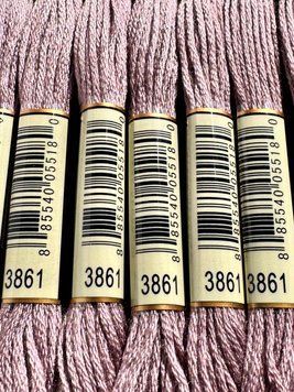 Муліне для вишивання AIRO №3861 колір Cocoa, Light/Світлий какао 8м AIRO3861 фото