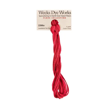 Муліне ручного фарбування Weeks Dye Works 2266a Louisiana Hot Sauce WDW2266a фото