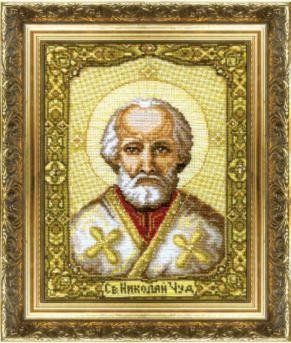 Набір для вишивки хрестиком Чарівна Мить 253ч Св. Миколай 253ч фото