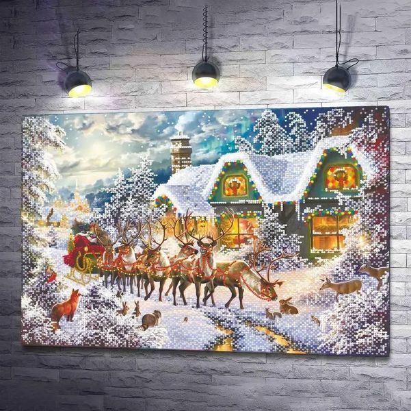 Once Upon a Christmas Набор для вышивки бисером Миледи СЛн-3452 СЛн-3452 фото