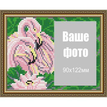 Набор для рисования камнями алмазная живопись ArtSolo Паспарту для фото Фламинго AT6306 AT6306 фото