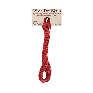 Муліне ручного фарбування Weeks Dye Works 2240 Red Rocks WDW2240 фото