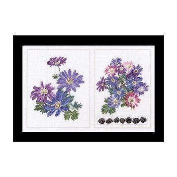 Anemone Panel Aida Набір для вишивки хрестиком Thea Gouverneur gouverneur_445A gouverneur_445A фото