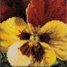 Pansy Aida Набір для вишивки хрестиком Thea Gouverneur gouverneur_462A gouverneur_462A фото