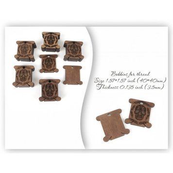 Готика Бобіни для ниток 40 шт. ArtInspirate Bobbin Готика40 Bobbin Готика40 фото