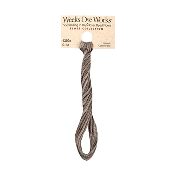 Муліне ручного фарбування Weeks Dye Works 1300a Chia WDW1300a фото