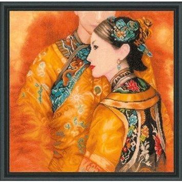 Набір для вишивання Lanarte PN-0147587 Східна пара / Asian Couple PN-0147587 фото