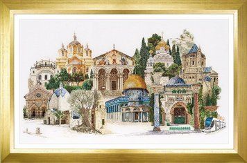 Набір для вишивання хрестиком Jerusalem Linen Thea Gouverneur 533 gouverneur_533 фото