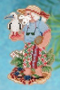 Christmas Island Santa / Острів Різдва Санта Mill Hill Набір для вишивання хрестом MH202303 MH202303 фото